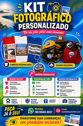 Kit Fotográfico Personalizado - Mundo da Fotografia