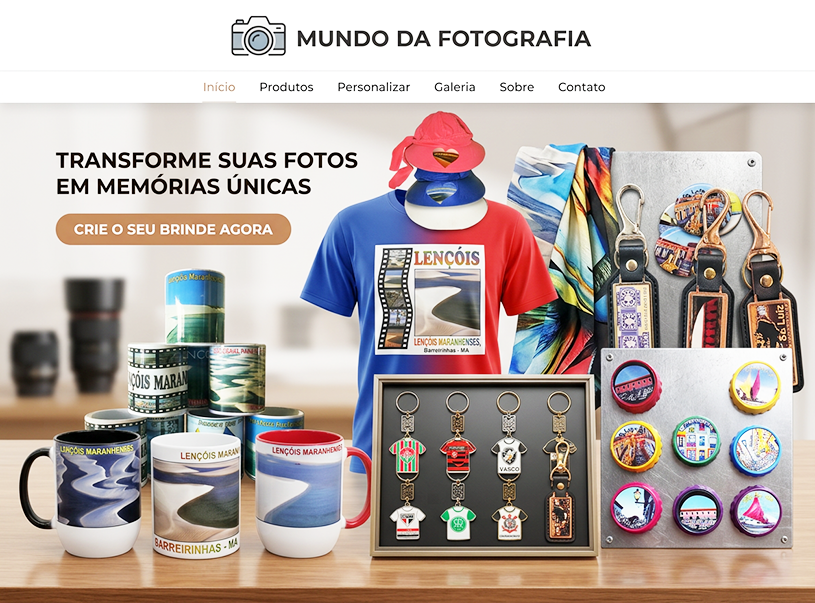 Souvenirs Exclusivos - Mundo da Fotografia